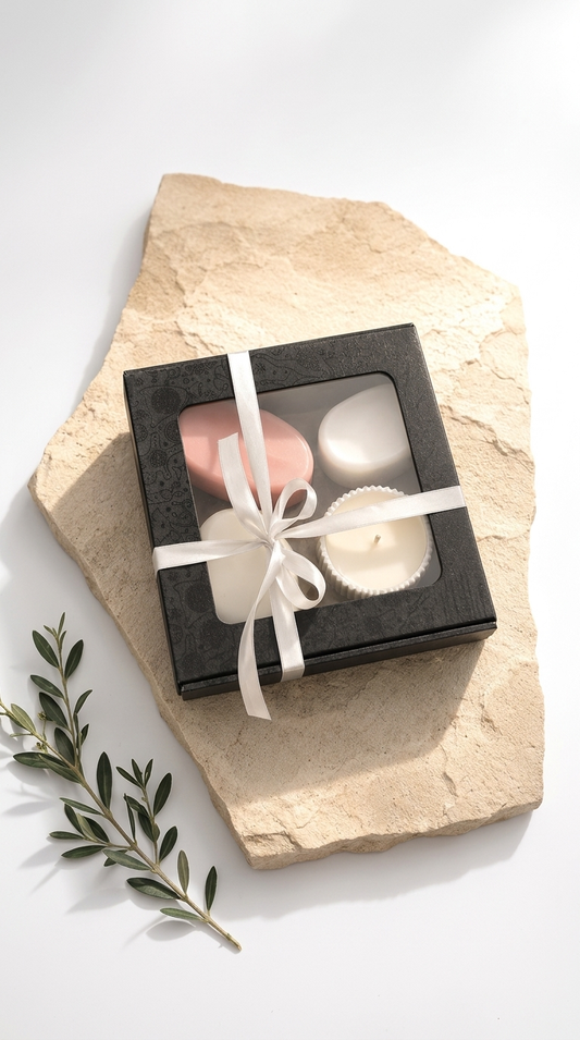 Goat Milk Soap & Soy Candle Gift Set