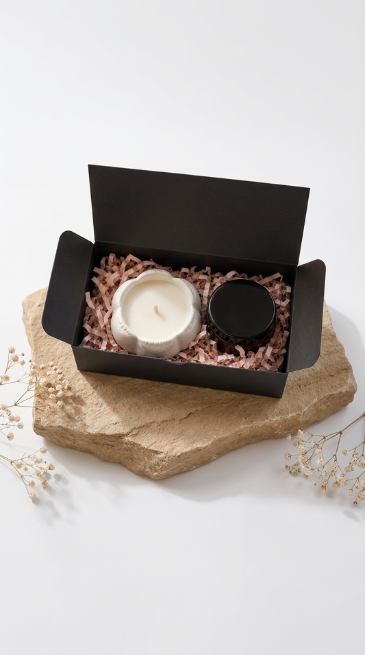 Candle and Hand Cream Gift Set The Ritual of Calm